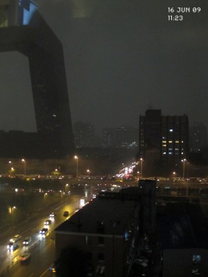 Wettermacht in Peking 1